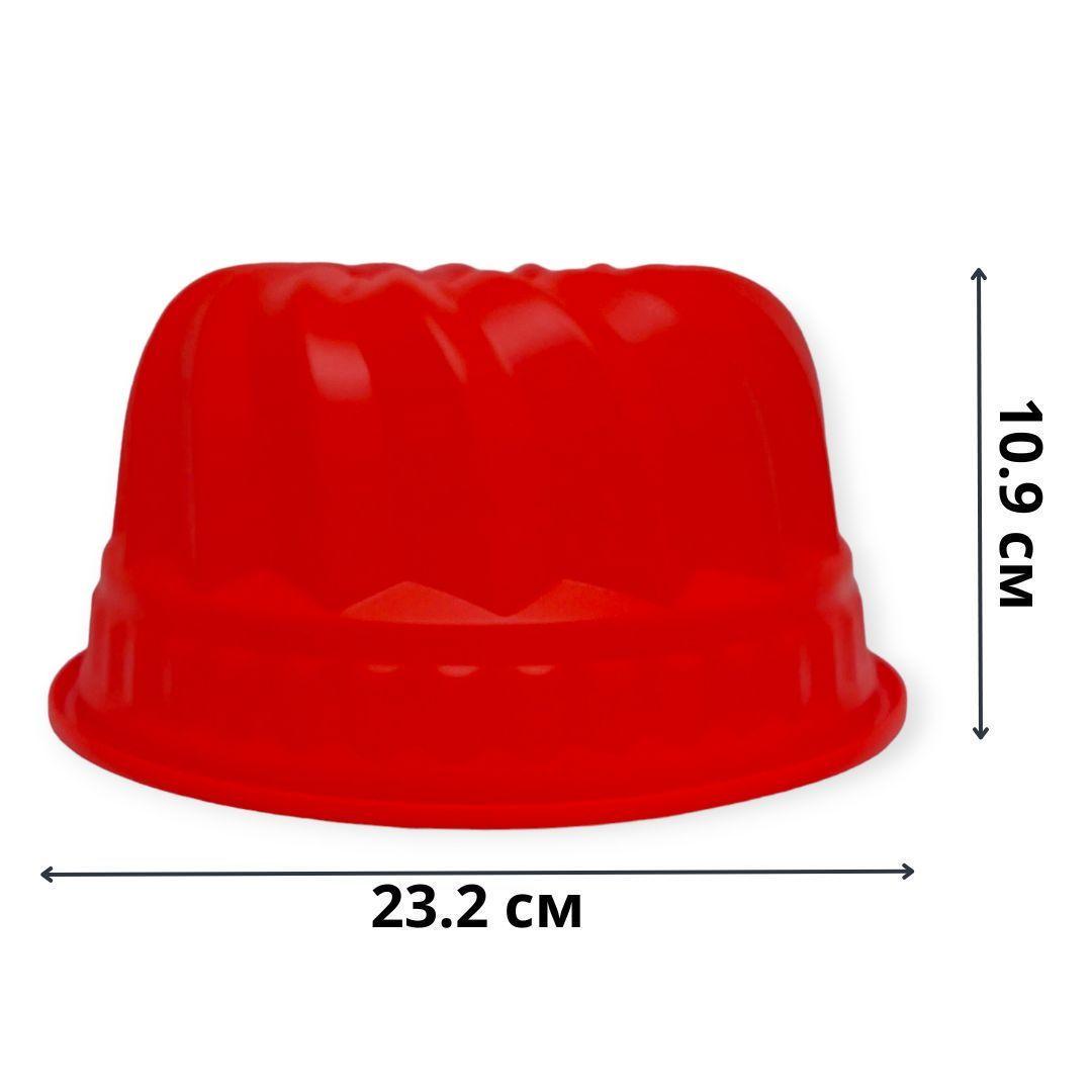 Силиконовая форма Profsil Кекс с втулкой D 23,2 см Красный (204703-чер) - фото 5 Силиконовая форма Profsil Кекс с втулкой D 23,2 см Красный (204703-чер) - фото 5