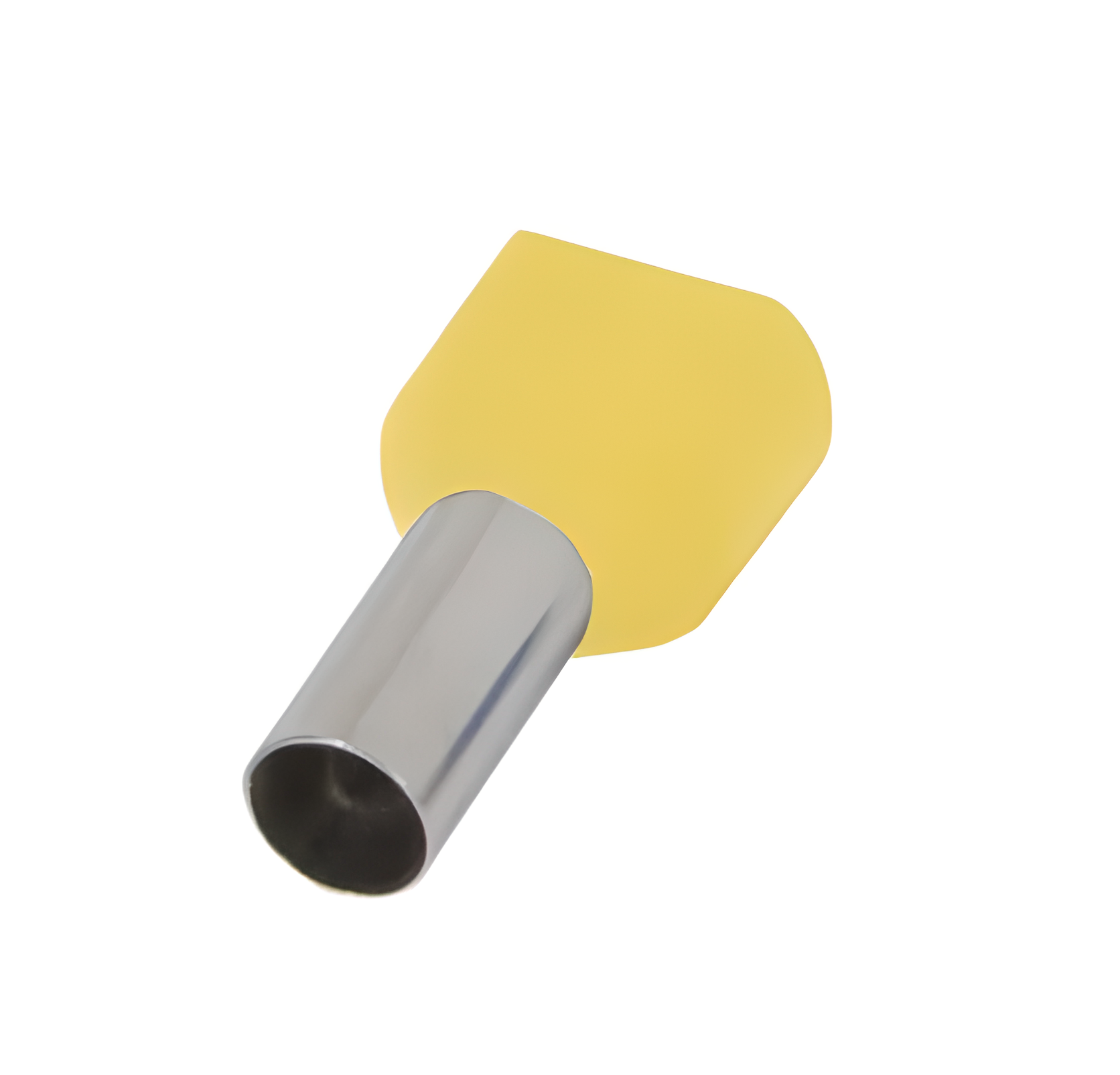 Накінечник ізольований подвійний E.NEXT e.terminal.stand.te.2.1,5.yellow 2x1,5 мм2 L8 100 шт. Жовтий (s4037005)
