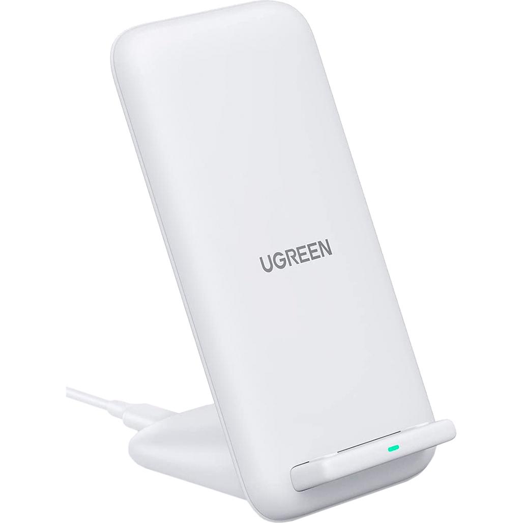 Зарядное устройство беспроводное Ugreen Wireless Charger Stand 15 W White (CD221/80576)