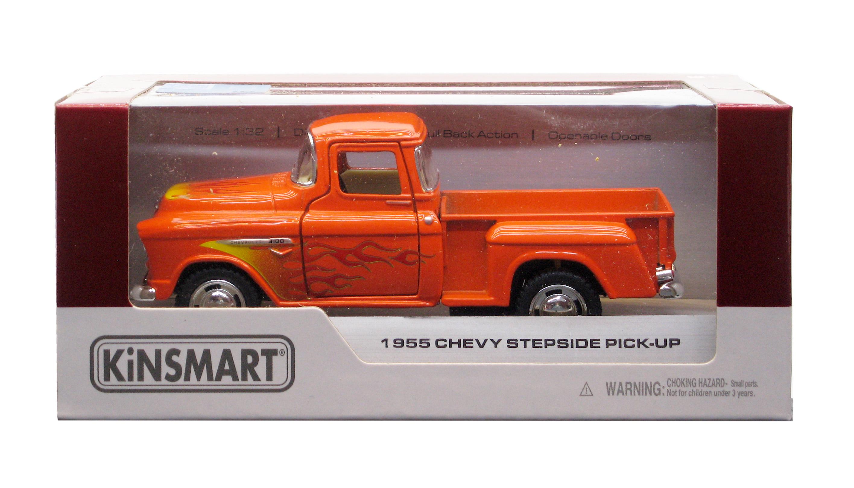 Машина металлическая KT5330F Chevy Stepside Pick-up with printing 1955 - фото 9 Машина металлическая KT5330F Chevy Stepside Pick-up with printing 1955 - фото 9