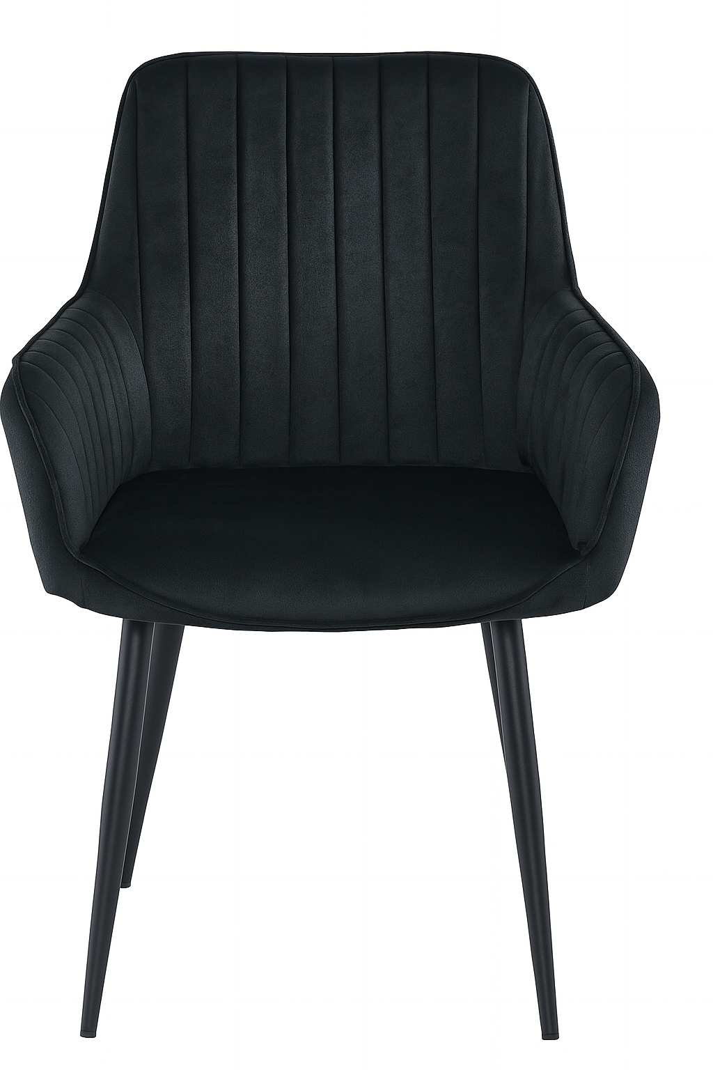 Комплект стульев Homart 2 шт. DC-111 велюр Черный (9885) - фото 5 Комплект стульев Homart 2 шт. DC-111 велюр Черный (9885) - фото 5