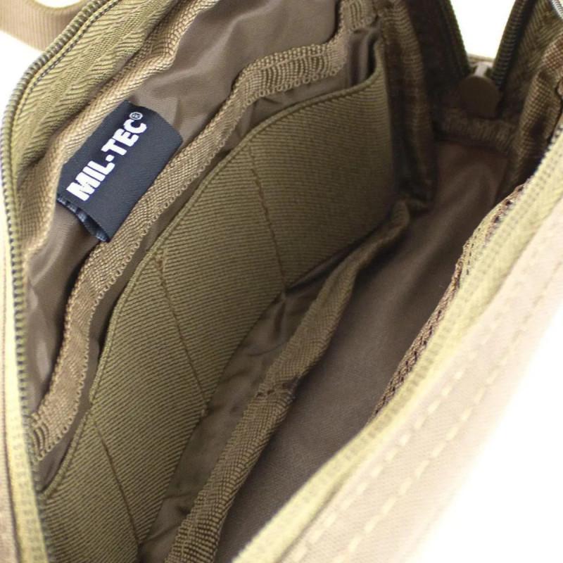 Сумка Mil-tec Fanny Pack Molle 23,5х6х12 см Койот (6653 yavs L) - фото 6