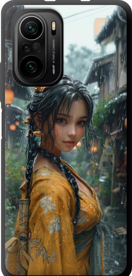 Чехол на Xiaomi Poco F3 Anime-girl (6133b-2280-42517)