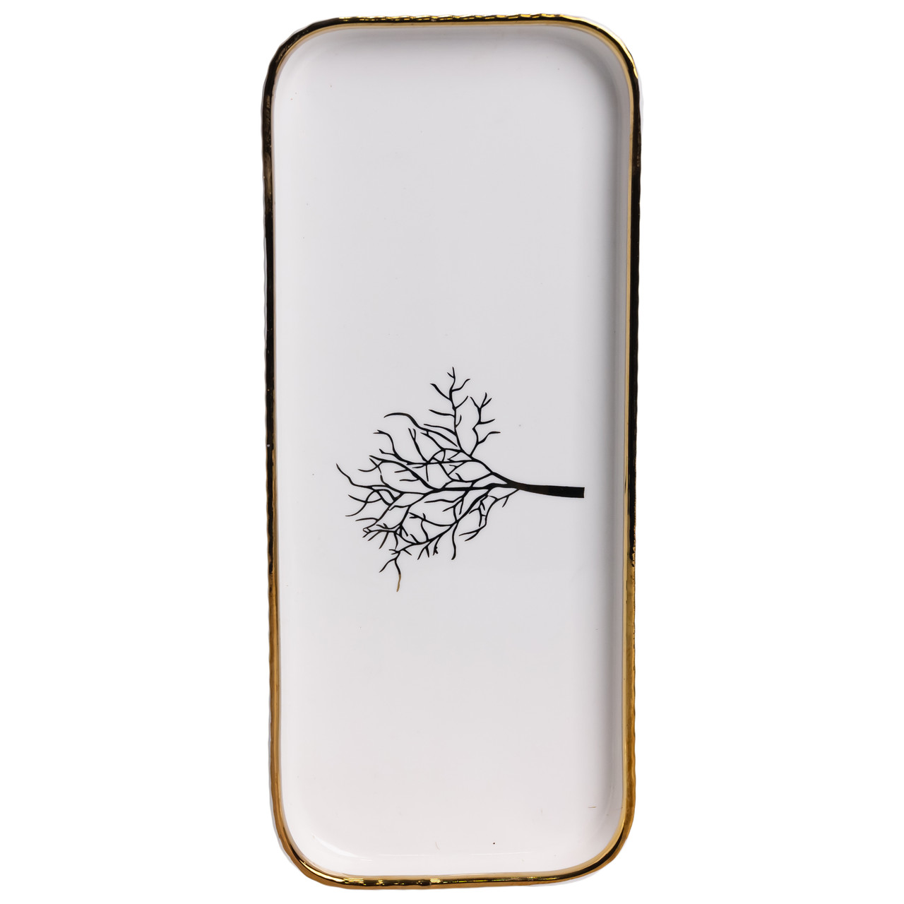 Столовий сервіз порцеляновий на 6 персон Valentina тарілки та чашки 32 предмети Білий (DS-32-O) - фото 12