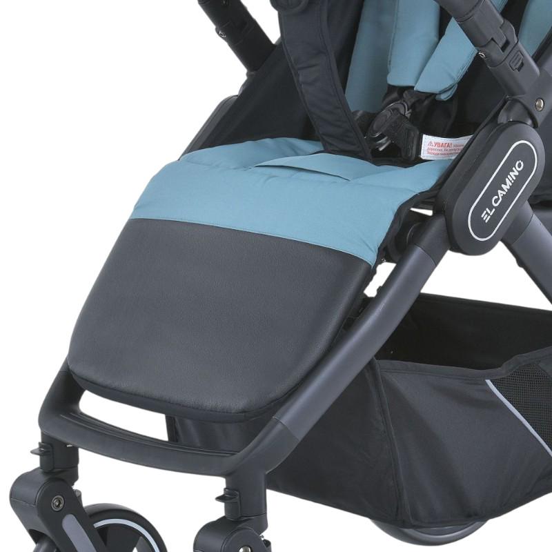 Коляска детская прогулочная El Camino Голубой (ME 1053-3) - фото 6