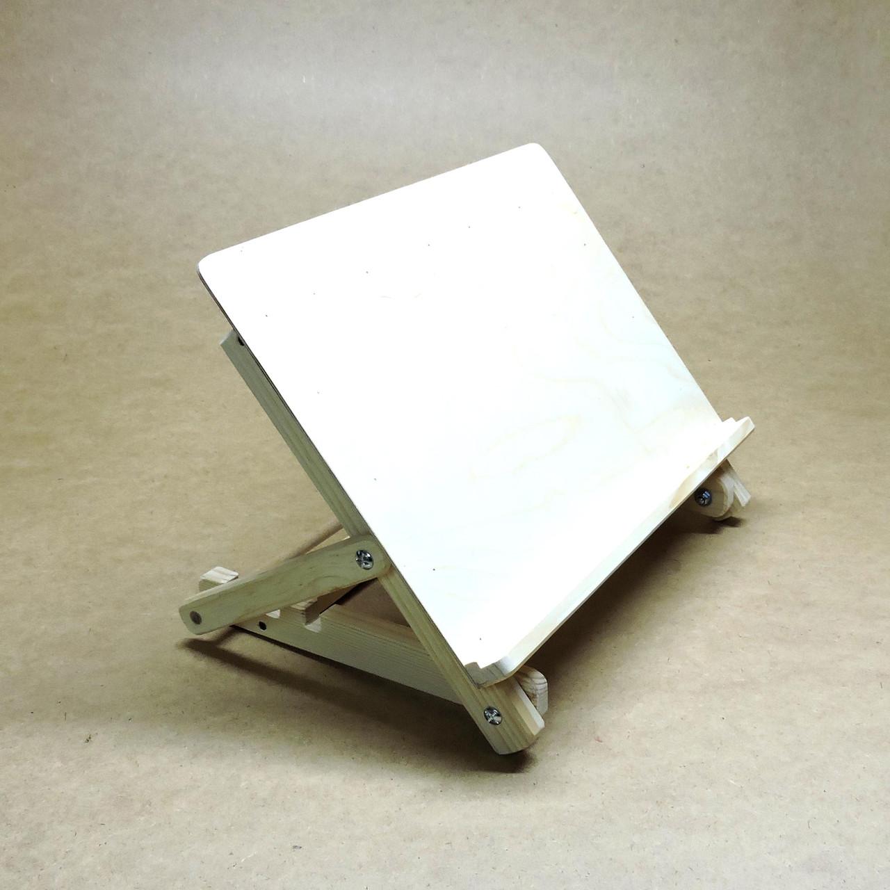 Мольберт из дерева Моне А3 настольный раскладной (МЛБ-000103) - фото 8 Мольберт из дерева Моне А3 настольный раскладной (МЛБ-000103) - фото 8