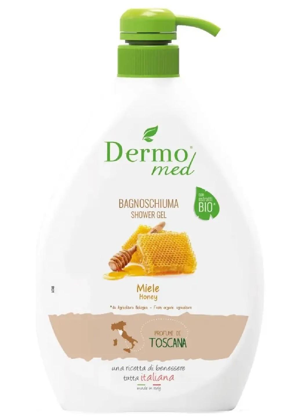 Гель для душа Dermomed Bio Miele Toscana 1 л (Е-00814)