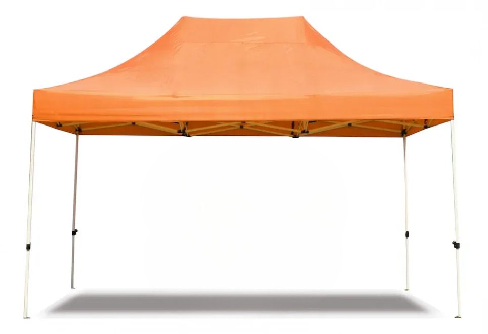 Палатка раздвижная усиленная 3x4,5 м Оранжевый (sh345orangusil)