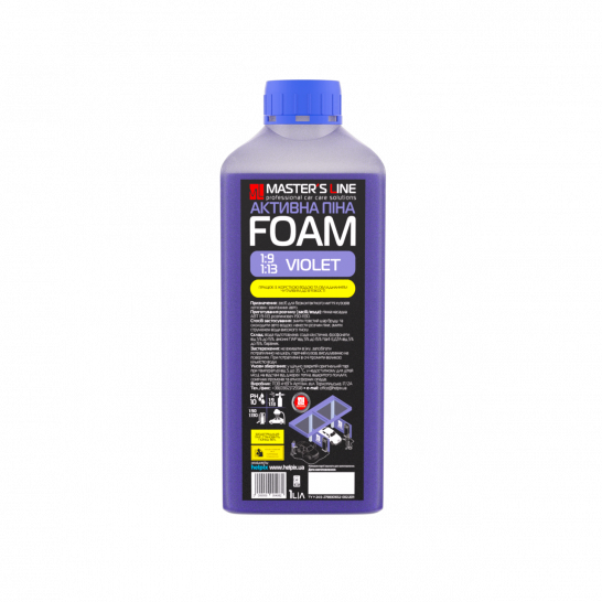 Активная пена Master's Line Violet 1:9 1 л