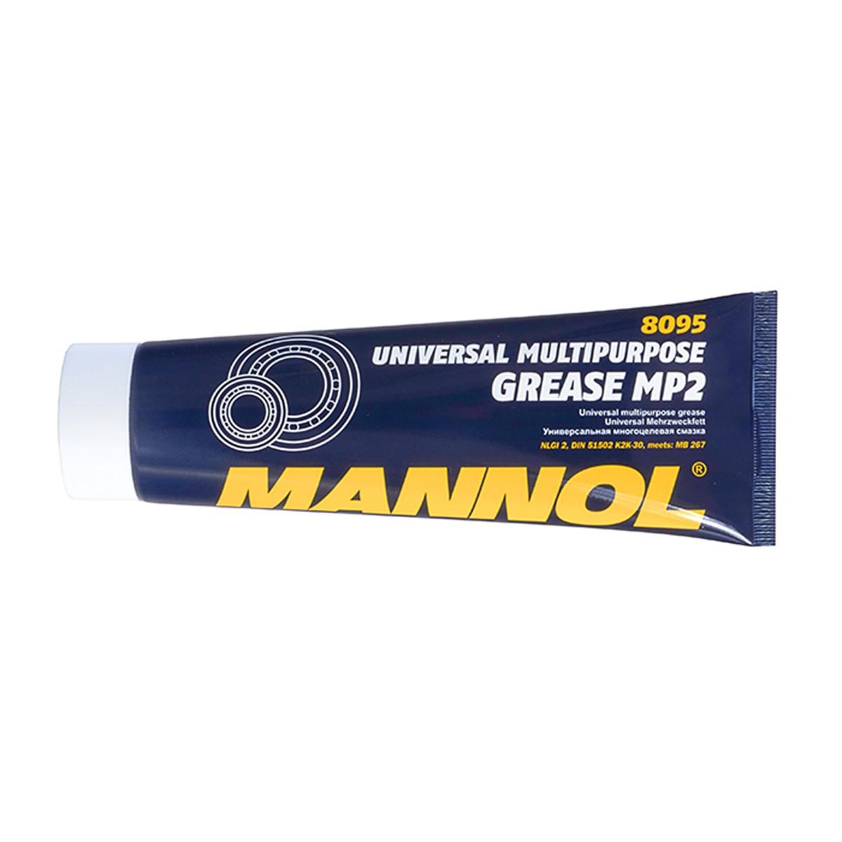 Мастило пластичне Mannol 8095 MP-2 MULTIPURPOSE GREASE універсальне 230 г (1137355317)