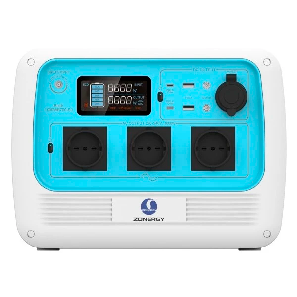 Зарядная станция Zonergy EB70 LiFePO4 1000 Вт 716 Вт/ч