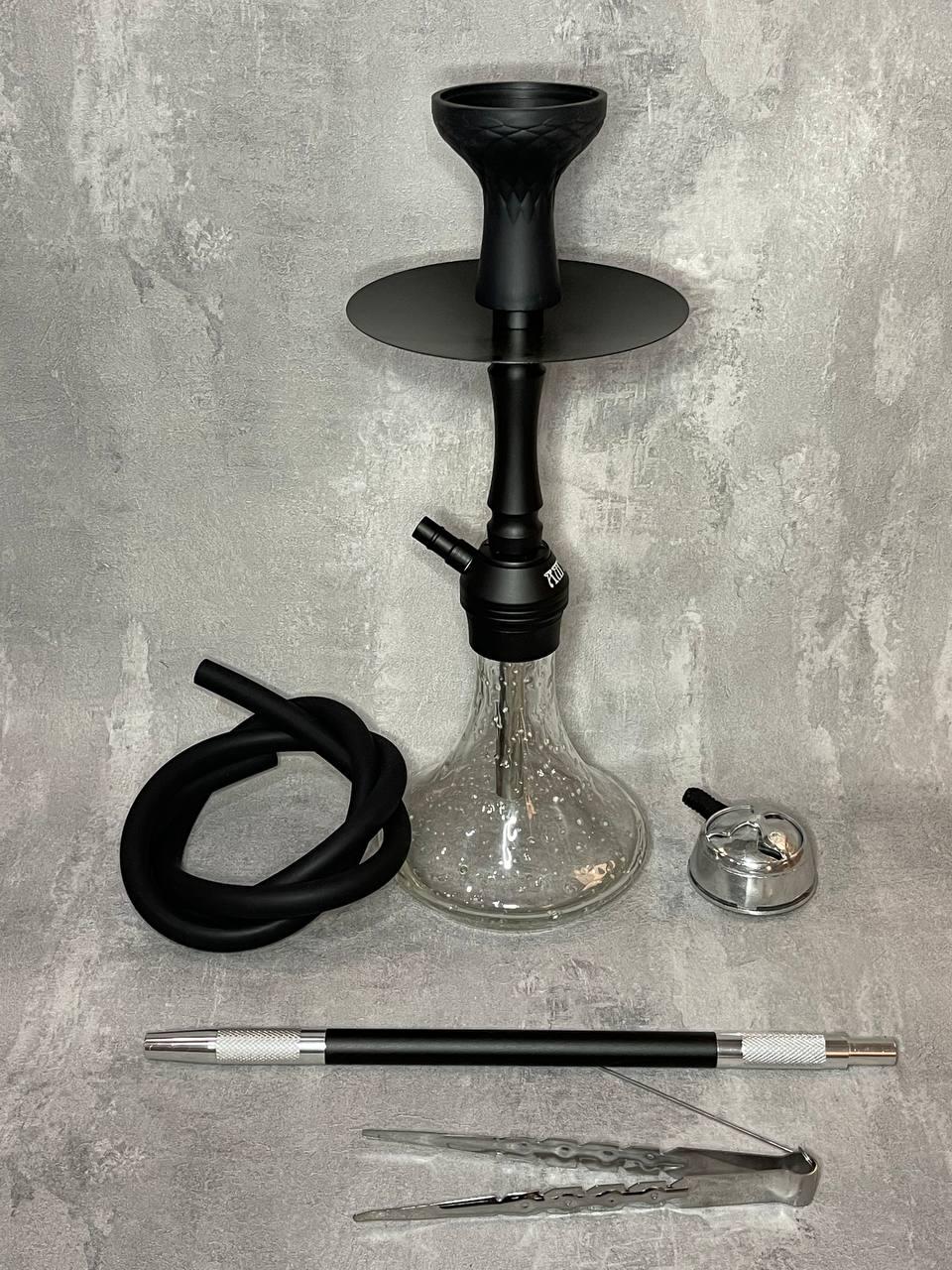 Кальян Amy Deluxe 508 50 см с подсветкой Black (365524)