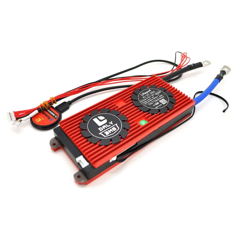 Плата BMS smart DaLy LiFePO4 12V 4S 50/100Aз Bluetooth (31677)