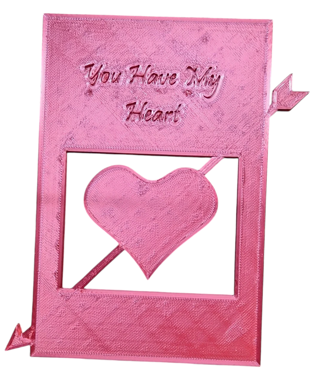 Валентинка Valentine's Day Card 12 см 3D-печать