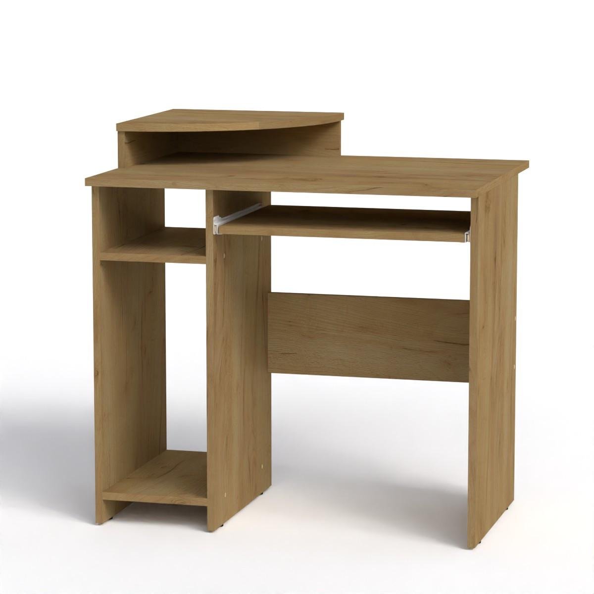 Стіл комп'ютерний Компаніт СКМ-1 82х60х83,2 см Дуб крафт золотий (26728820) - фото 1