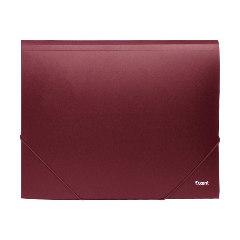 Папка Axent на резинках A4 полипропилен Бордовый (1508-04-a)