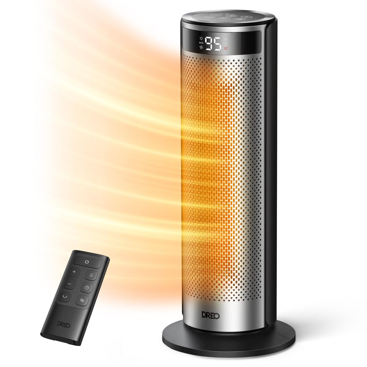 Тепловентилятор керамічний Dreo Solaris SH628 2000 Вт 70 ° - фото 2