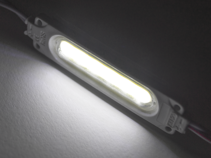 Светодиодный модуль COB LED 12В 2Вт IP65 6500К холодный белый (2437) - фото 4