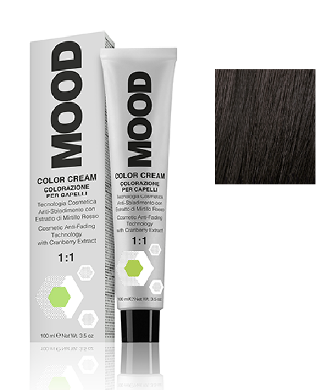 Крем-фарба для волосся Мood Сolor з аміаком 100 мл 3 Темно-коричневий