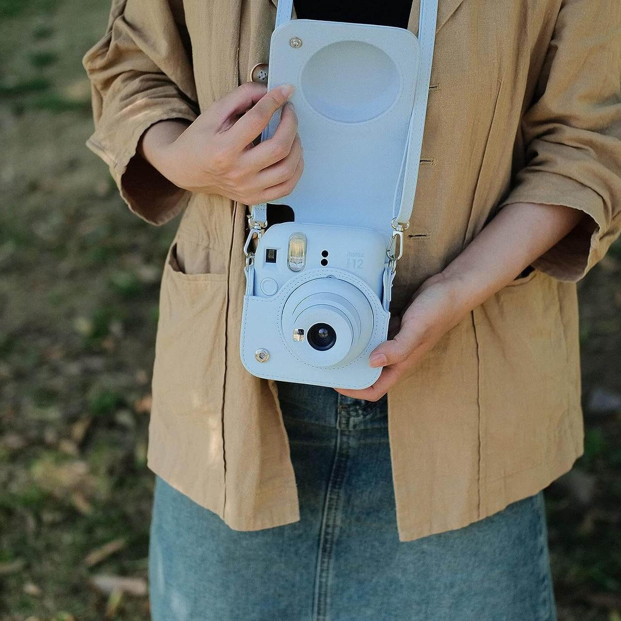 Подарунковий набір Fujifilm Instax Mini 12 фотопапір 20 шт./чохол/фотоальбом 64 фото Блакитний - фото 8 Подарунковий набір Fujifilm Instax Mini 12 фотопапір 20 шт./чохол/фотоальбом 64 фото Блакитний - фото 8