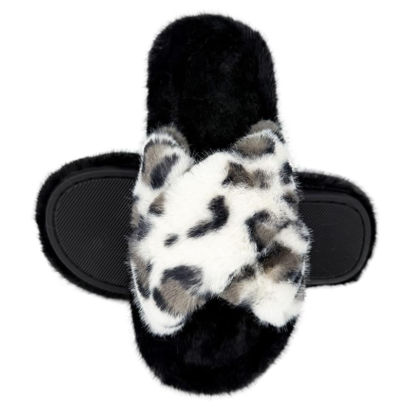 Комнатные тапочки женские пушистые 80142-2 p. 36-37 23-23,5 см Белый Комнатные тапочки женские пушистые 80142-2 p. 36-37 23-23,5 см Белый