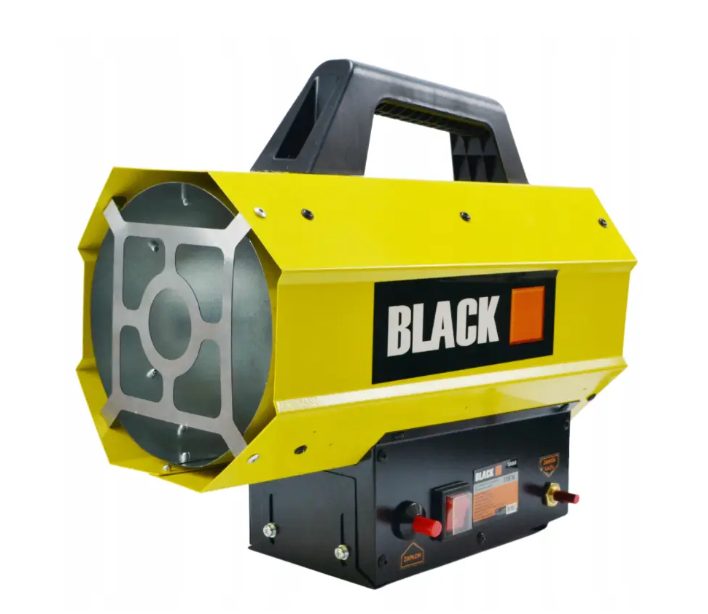Пушка газовая Black 15 кВт 320 м³/ч пропан-бутан с редуктором и шлангом Пушка газовая Black 15 кВт 320 м³/ч пропан-бутан с редуктором и шлангом