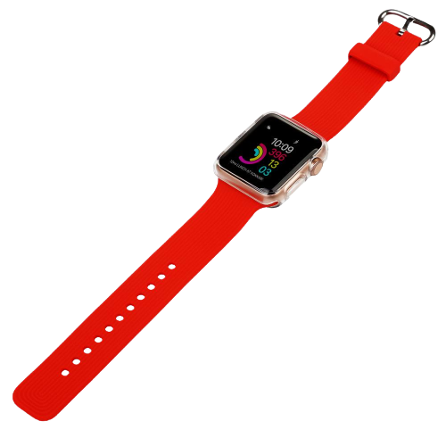 Ремінець JaLi i/Smile для Apple Watch Universal (38 мм/40 мм) IPH1446 Red (702359)