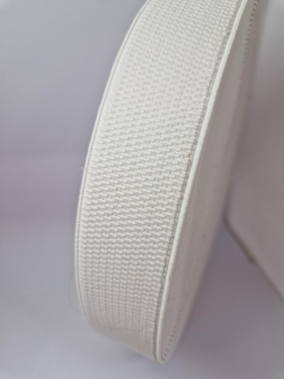 Резинка ременная 4 см Белый (1854878318)