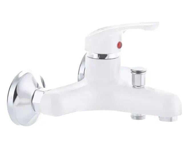 Змішувач для ванни PLAMIX Afina-009 Білий (PM0565) - фото 1 Змішувач для ванни PLAMIX Afina-009 Білий (PM0565) - фото 1