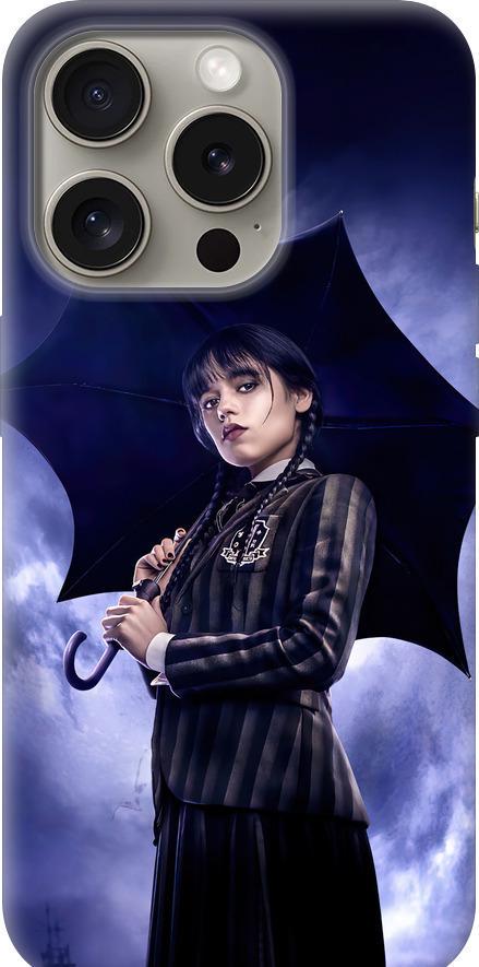 Чехол на iPhone 15 Pro Wednesday v2 (5516u-3096-42517)