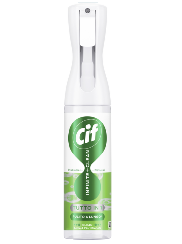Спрей для чищення CIF Infinite Лайм і Білі квіти 280 мл