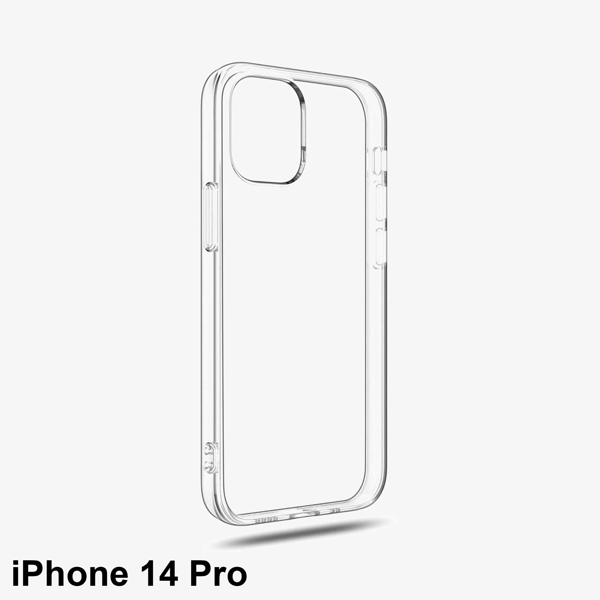 Накладка силіконова Hoco Light series TPU iPhone 14 Pro чохол на айфон Прозорий - фото 2