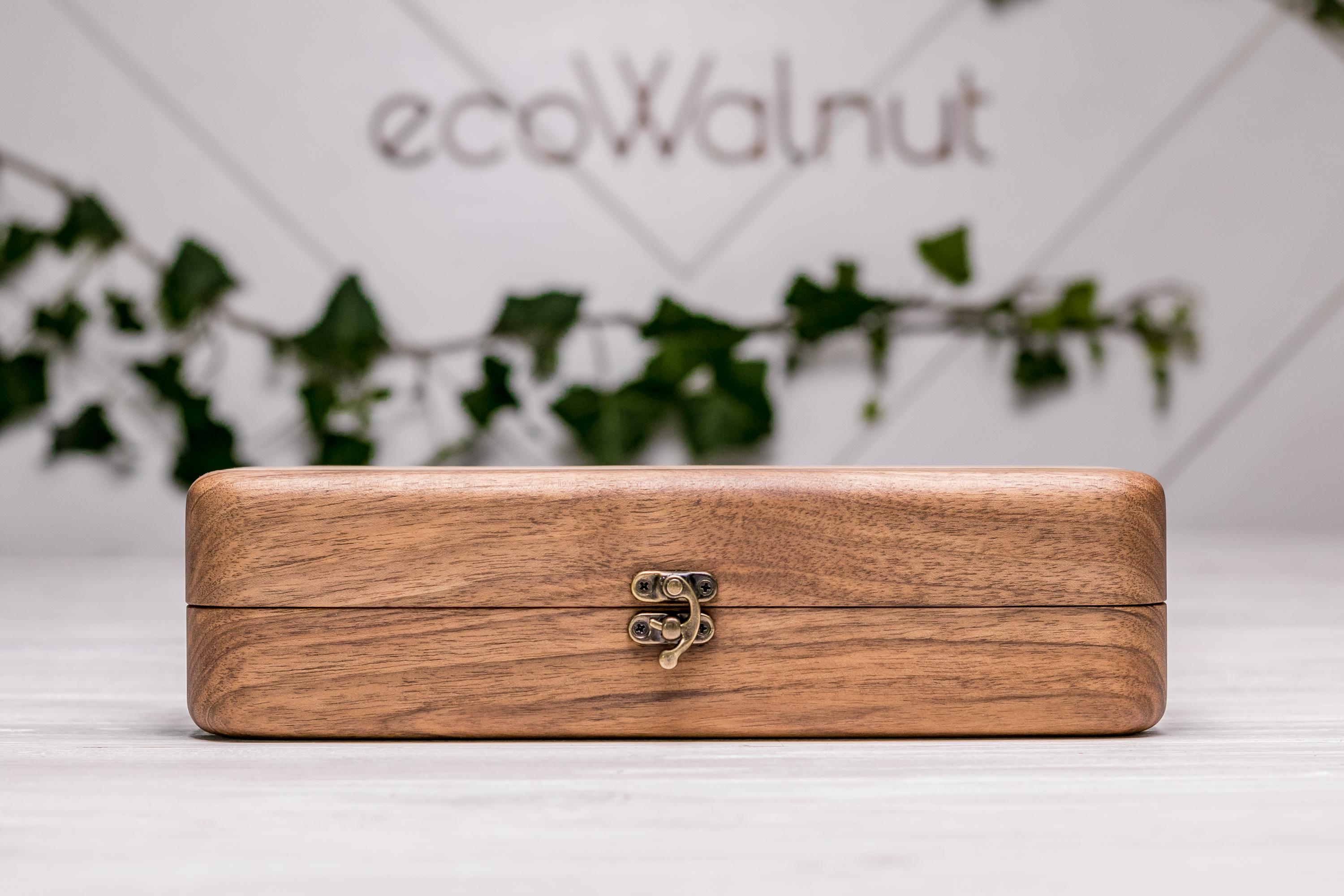 Коробочка EcoWalnut цільна для годинників з індивідуальним гравіюванням (EB-14.3.2) - фото 14