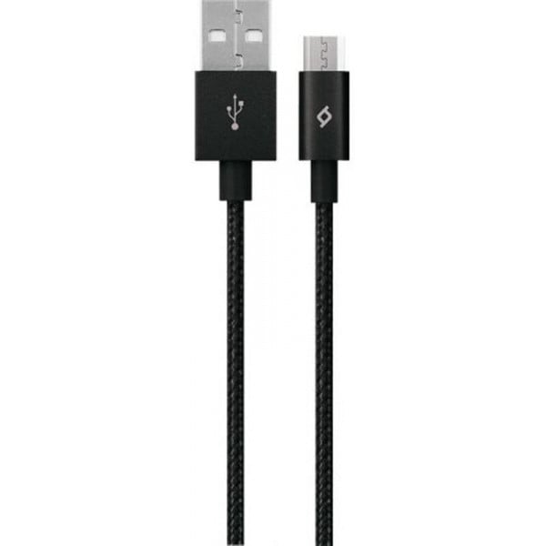 Кабель Ttec USB-мicroUSB AlumiCable 1,2 м Black (2DK11S)