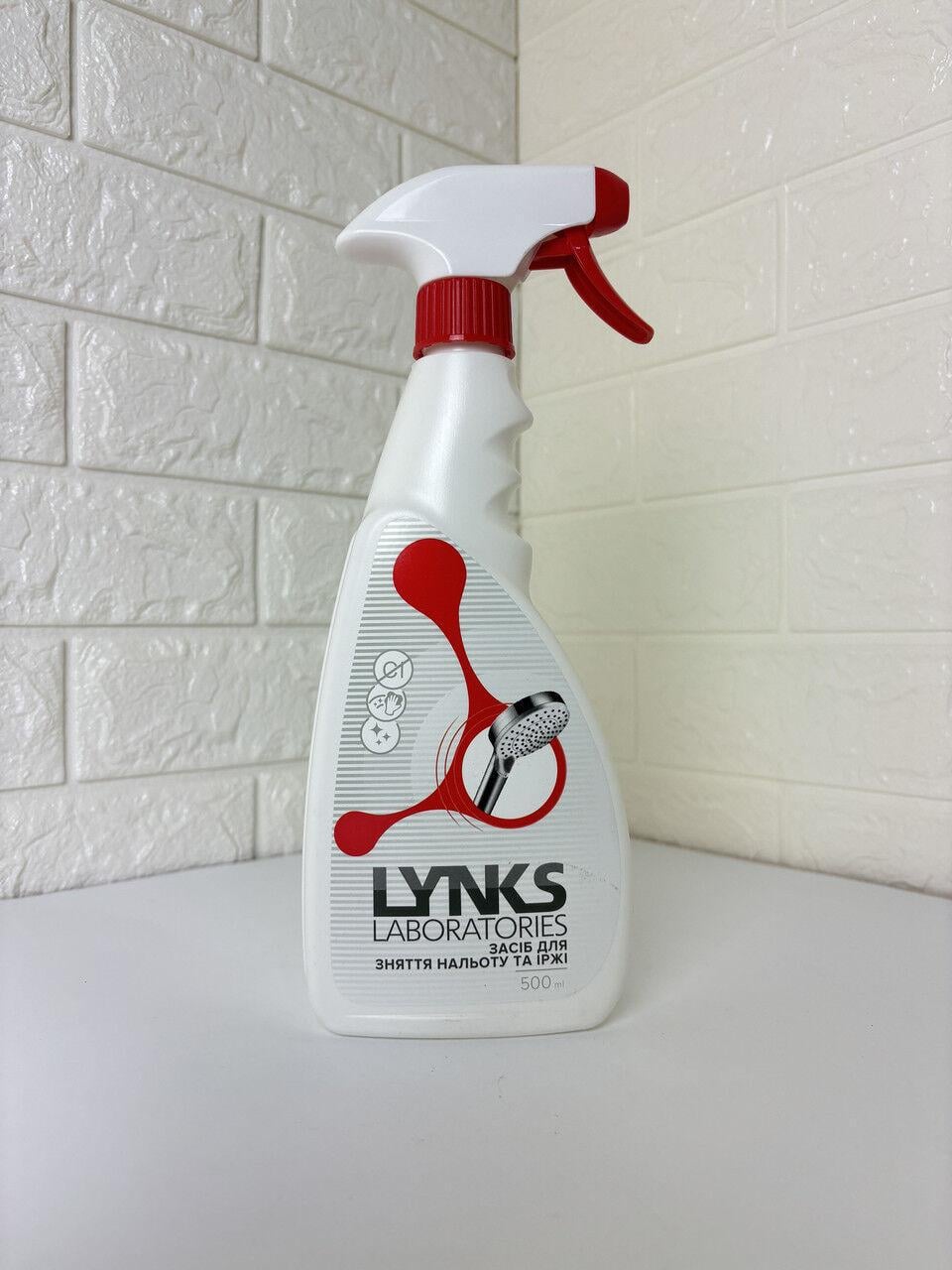 Средство для удаления извести и ржавчины Lynks Laboratories 500 мл Средство для удаления извести и ржавчины Lynks Laboratories 500 мл