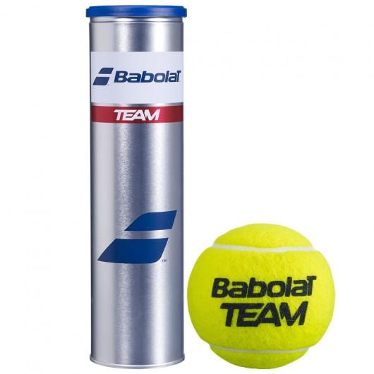 М'ячі для великого тенісу Babolat Team metall box 4b Жовтий (502035-113)