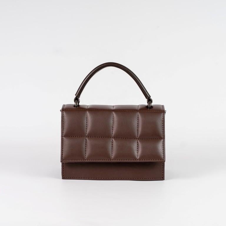 Сумка женская XENIA № 22-22 из эко-кожи Коричневый - фото 1 Сумка женская XENIA № 22-22 из эко-кожи Коричневый - фото 1