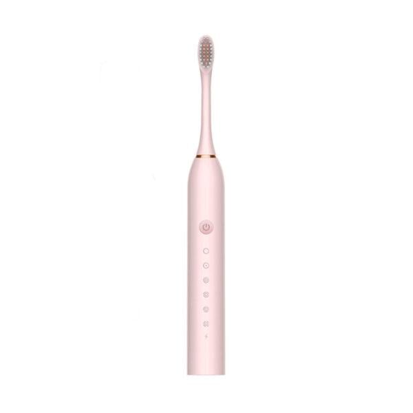 Ультразвукова зубна щітка Sonic Toothbrush X-3 Pink (10684251)