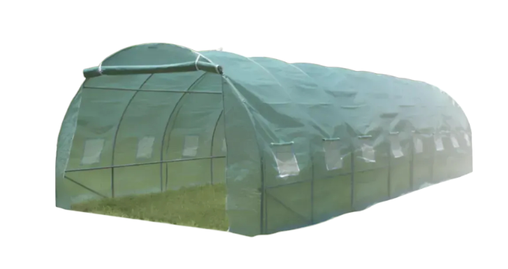 Теплица арочная под пленку с окнами VOLSO POLSKA 8х3х2 м Зеленый - фото 1 Теплица арочная под пленку с окнами VOLSO POLSKA 8х3х2 м Зеленый - фото 1
