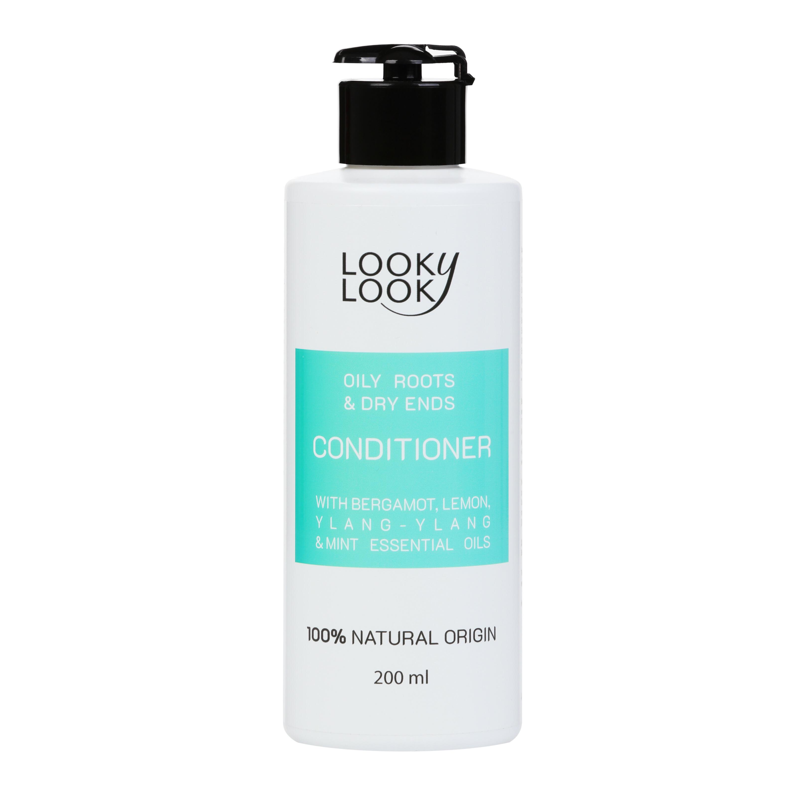 Кондиционер для жирных корней и сухих кончиков Looky Look 200 мл (4820218820193)