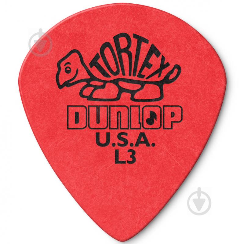 Медиатор Dunlop 4720-L3 Tortex Jazz III Guitar Pick L3 (1 шт.)