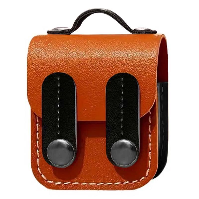 Футляр шкіряний Epik Briefcase для навушників AirPods 1/2 Brown/Black (00000075978_2)