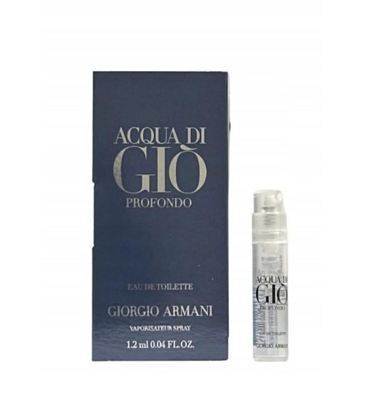 Туалетная вода для мужчин Giorgio Armani Acqua Di Gio Profondo 1,2 мл пробник (383709)