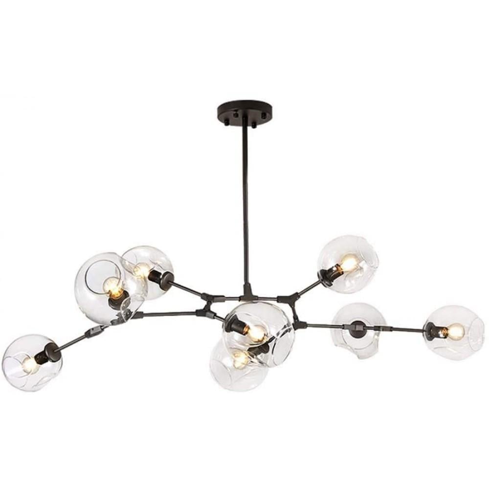 Люстра Molecules 8 Black (PL-0001234 M/BLACK)