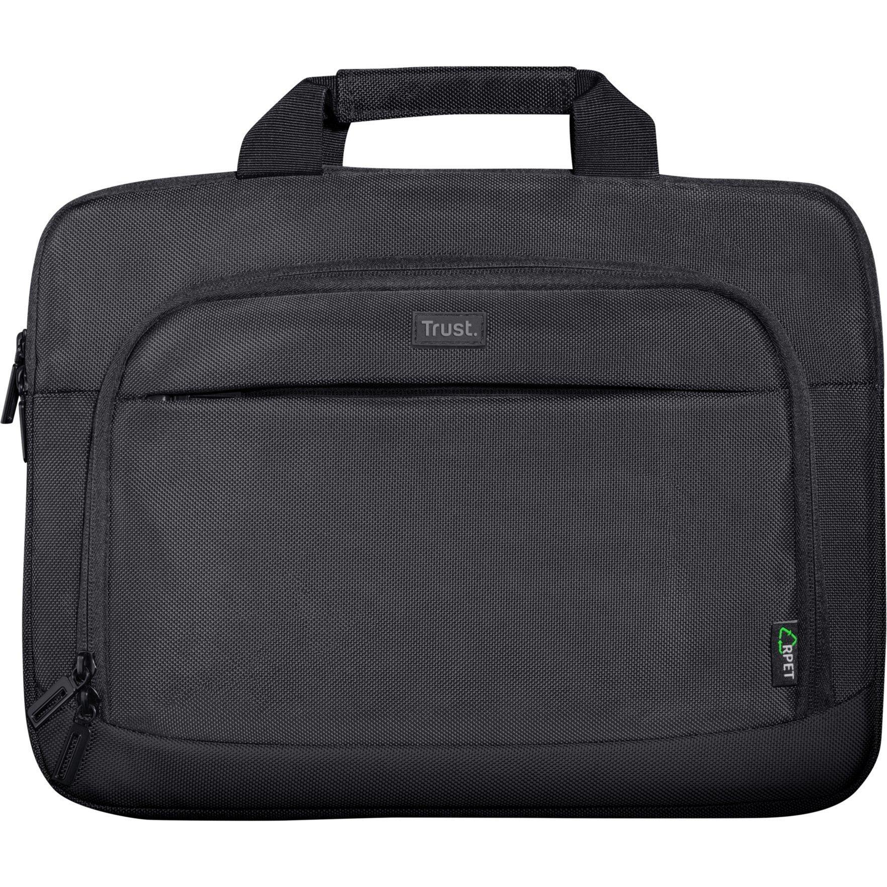 Сумка для ноутбука Trust Sydney Slim Laptop Bag 14" ECO 24394 Чорний (11314540) - фото 1