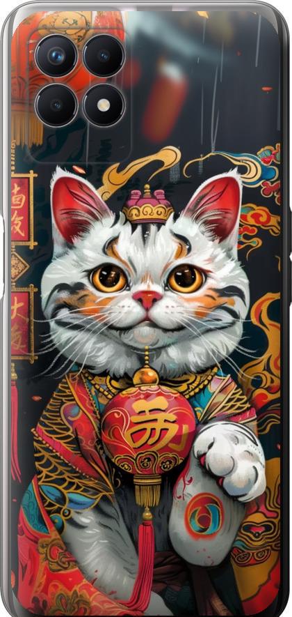 Чохол на Realme 8i China Cat v2 (6135u-2518-42517)