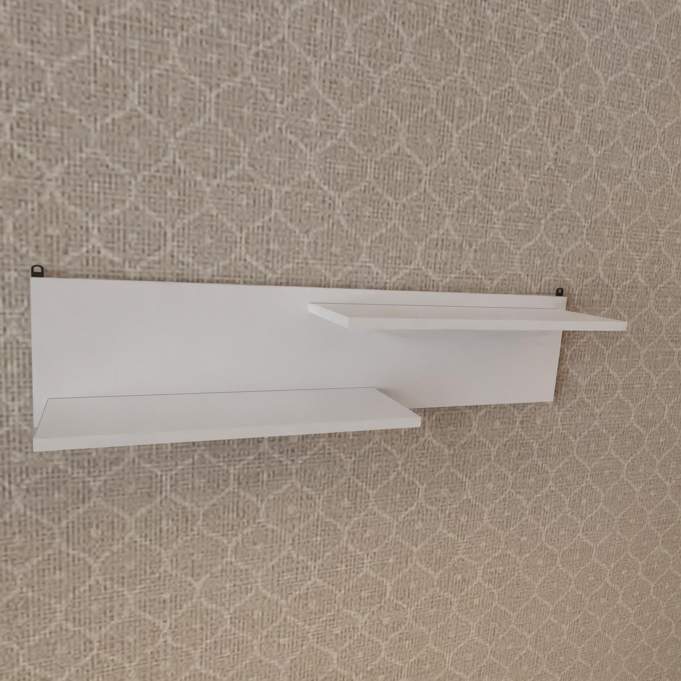 Полка настенная Париж 1100х250х216 мм Белый - фото 5 Полка настенная Париж 1100х250х216 мм Белый - фото 5