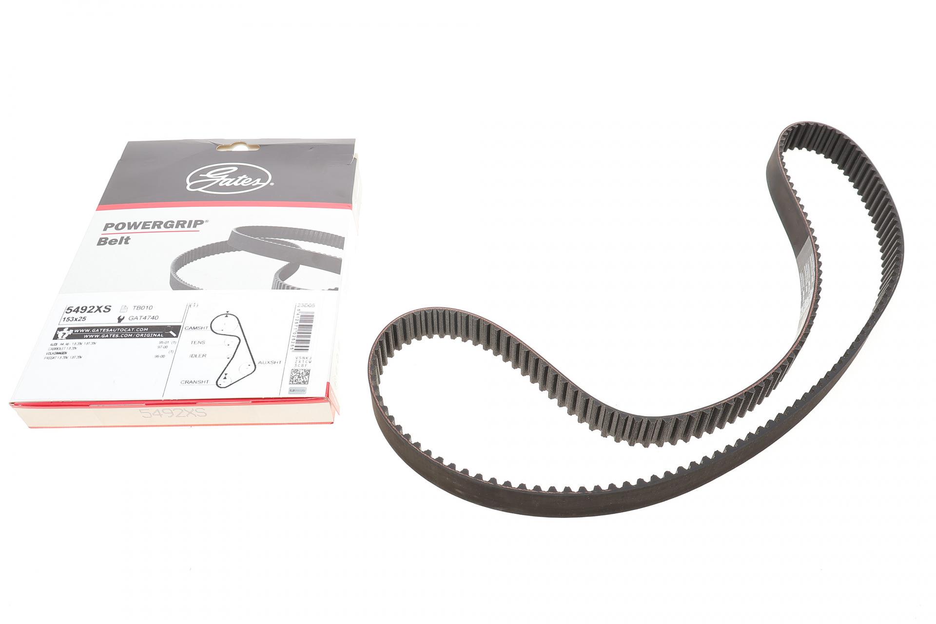 Ремень ГРМ Audi A4/A6 94-05/VW Passat 1.8/1.8T 97-00 153x25 (5492XS GATES)