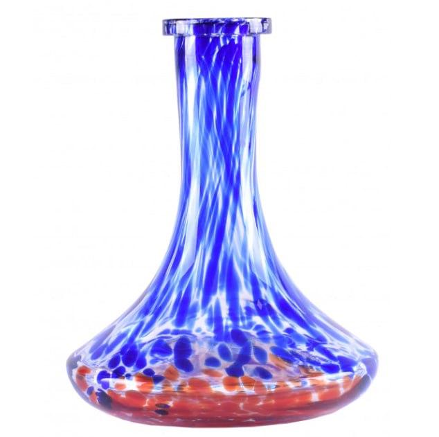 Колба для кальяна Yahya CRAFT SPOT Blue/Red (12545)