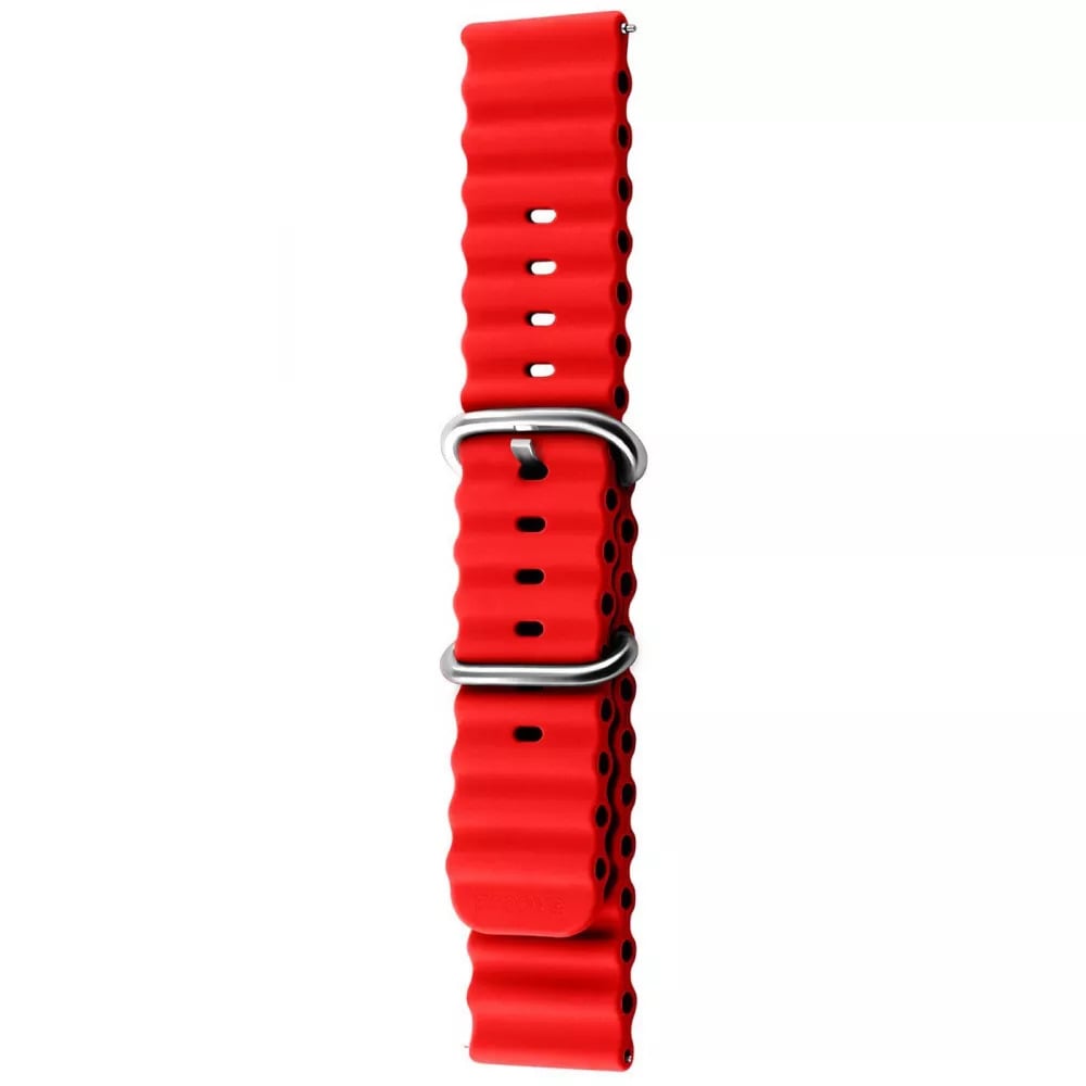 Ремешок для смарт-часов универсальный Proove Active Band силиконовый 20 мм Red (27457292)